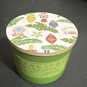 Sand + Fog Holiday berry wax blend candle